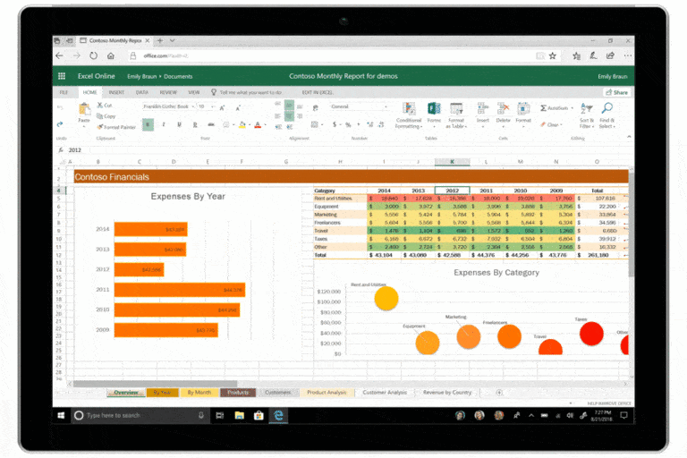 Office 365 vs Microsoft 365 - What's The Difference? microsoft 365 vs office 365 - excel