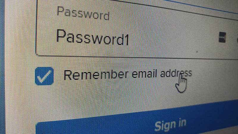 Passwords are a common cyber security mistake Passwords are a common cyber security mistake
